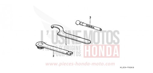 OUTILS CR500RP de 1993